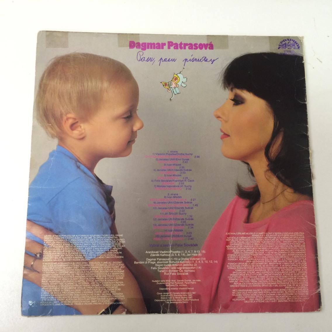 LP DESKA - DAGMAR PATRASOVÁ (PASU, PASU PÍSNIČKY)