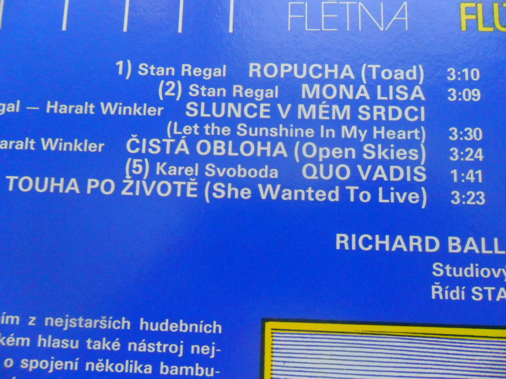 LP - MAGICKÁ FLÉTNA / RICHARD BALL