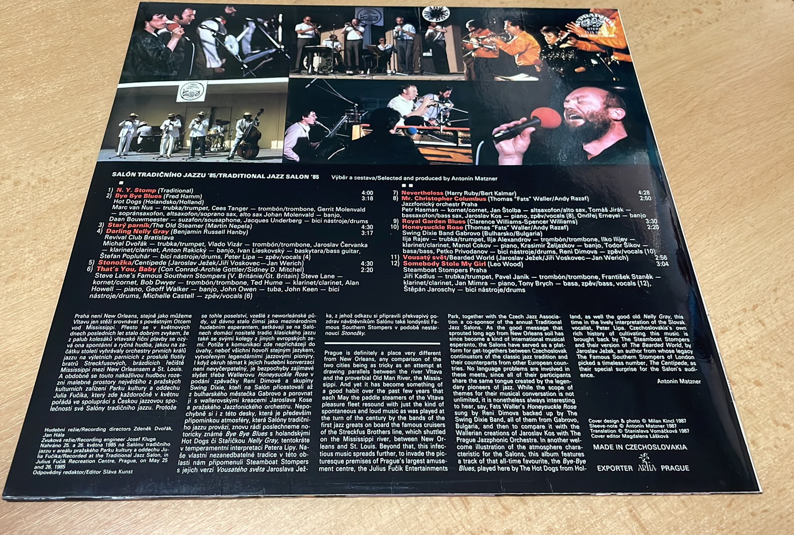 LP TRADITIONAL JAZZ SALON'55