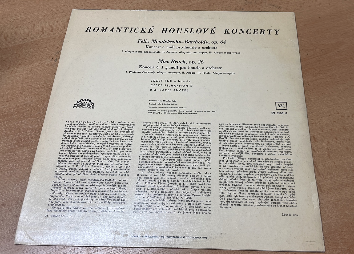 LP - ROMANTICKÉ HOUSLOVÉ KONCERTY