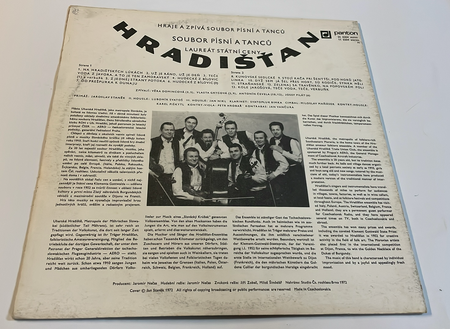 LP  HRADIŠŤAN