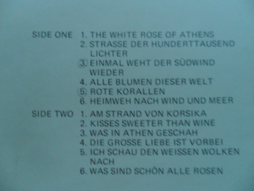 LP DESKA - NANA MOUSKOURI (WHITE ROSE OF ATHENS)