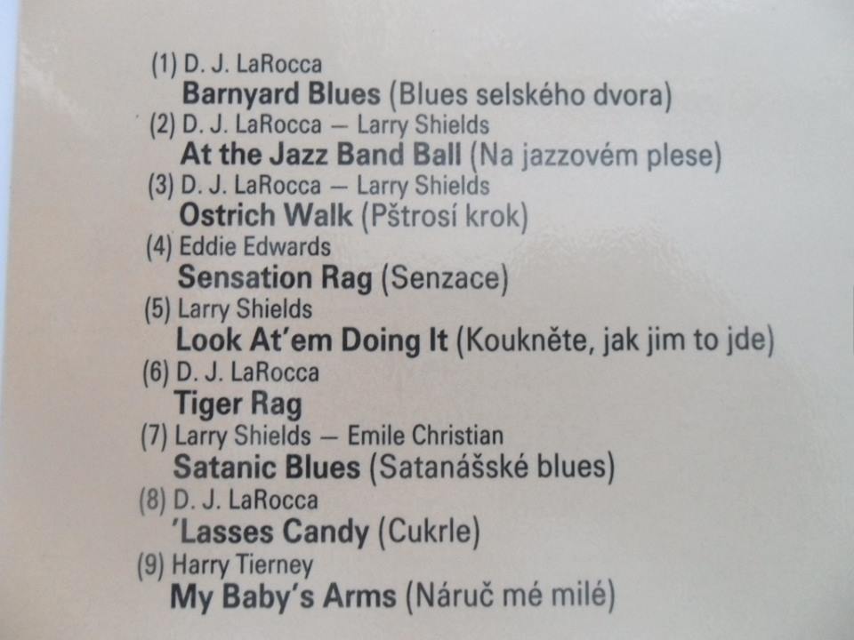 LP DESKA - THE ORIGINAL DIXIELAND JAZZ BAND