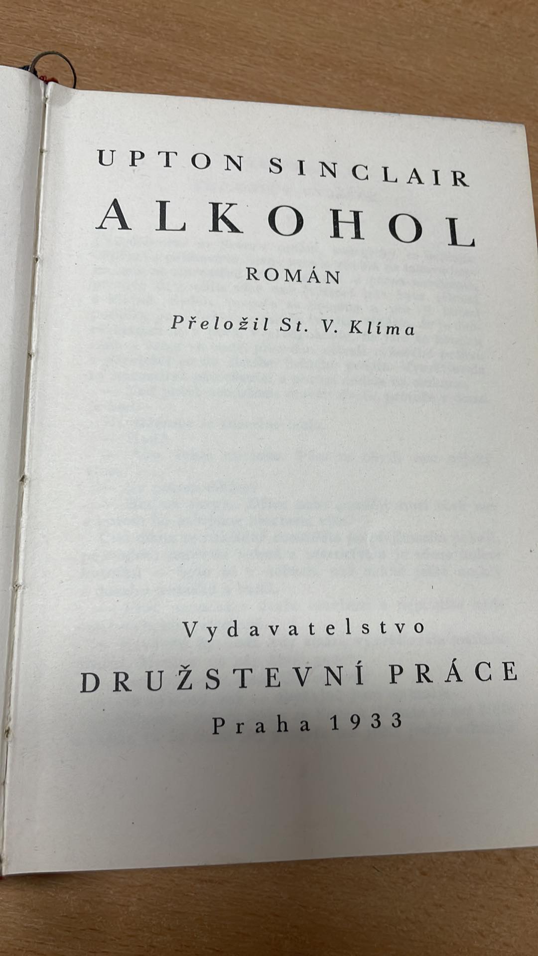 Upton Sinclair - Alkohol
