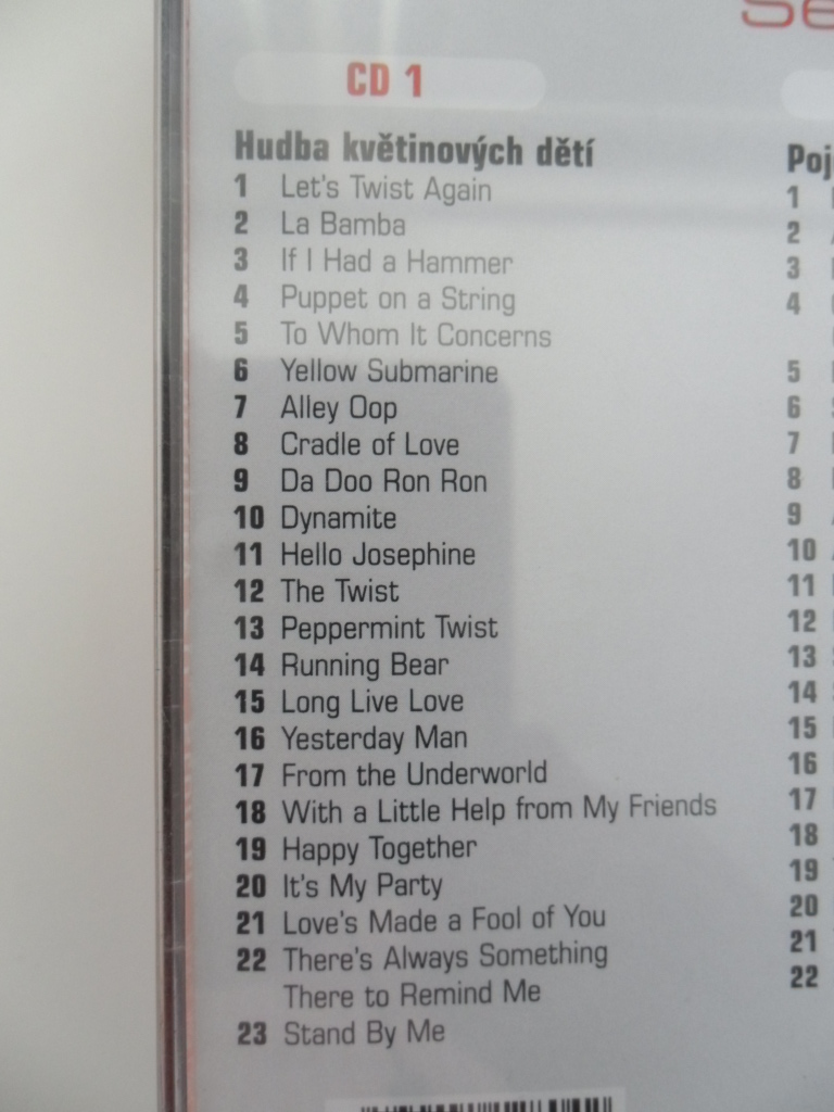 3 CD - ŠEDESÁTÁ LÉTA ( ANGLICKY)