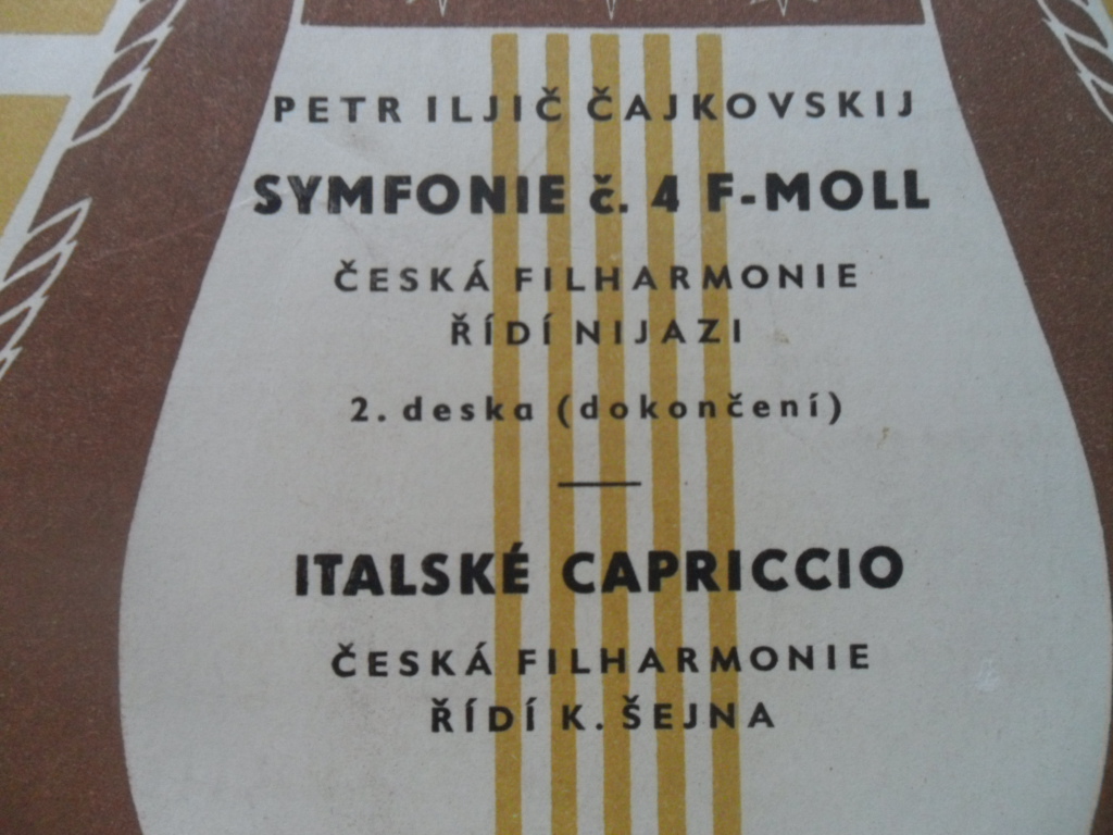 LP MALÝ FORMÁT 33 1/3 P. ILJIČ ČAJKOVSKIJ OP. 36 (OBJEDNÁVACÍ ČÍSLO 5004 C)