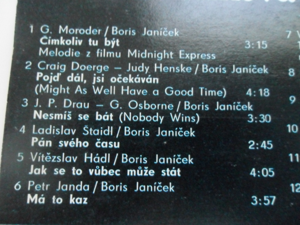 LP DESKA - JITKA ZELENKOVÁ (V TUTO CHVÍLI)