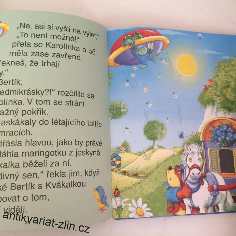 UČÍM SE ČÍST KOBYLKA KAROLÍNKA (VELKÁ PÍSMENA)