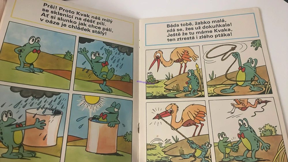 N. NOBILESCU, G. ZAFARU - KVAK, KVAK, BYTEM V JEZEŘE, ŽABÁK 