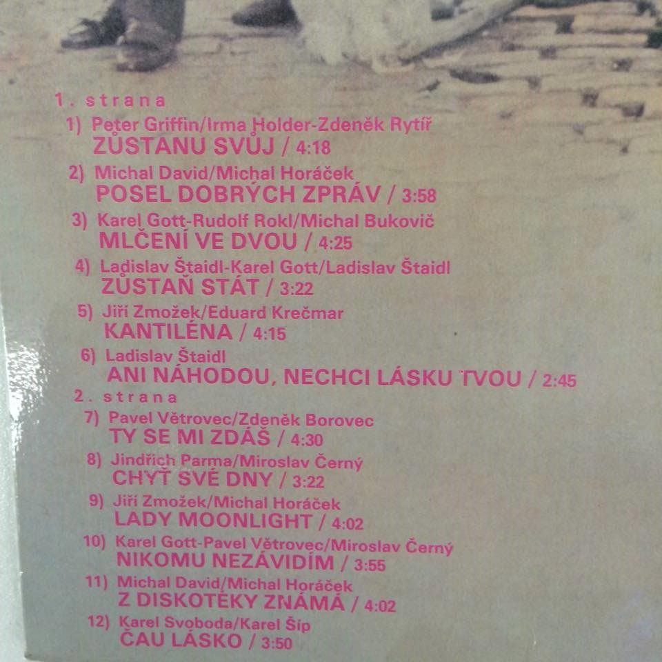 LP KAREL GOTT - POSEL DOBRÝCH ZPRÁV