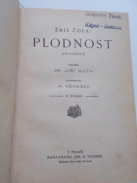 EMIL ZOLA - PLODNOST