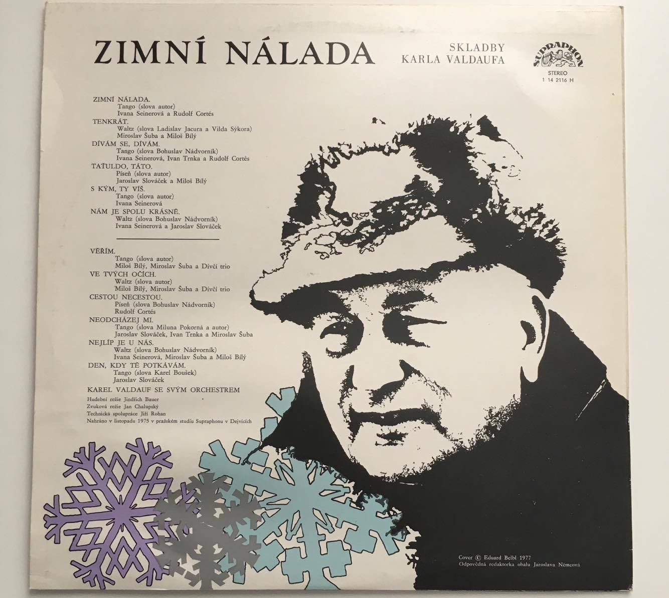 LP ZIMNÍ NÁLADA - KAREL VALDAUF SE SVÝM ORCHESTREM