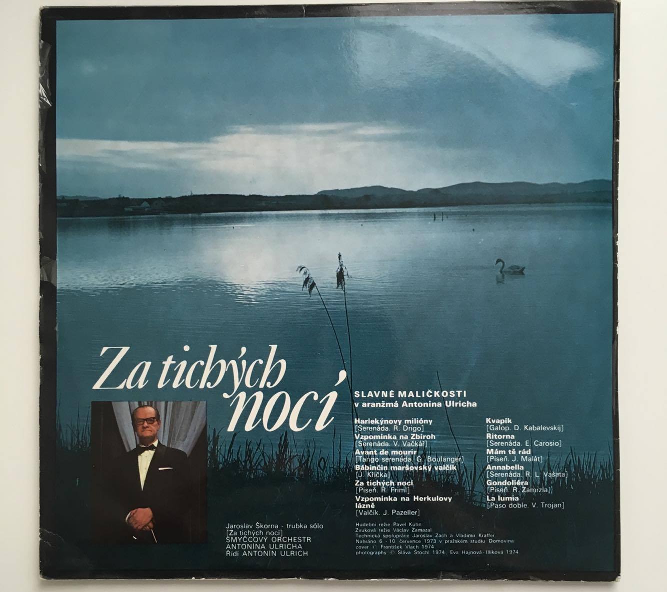 LP ZA TICHÝCH NOCI - SMYČCOVÝ ORCHESTR ANTONÍNA ULRICHA