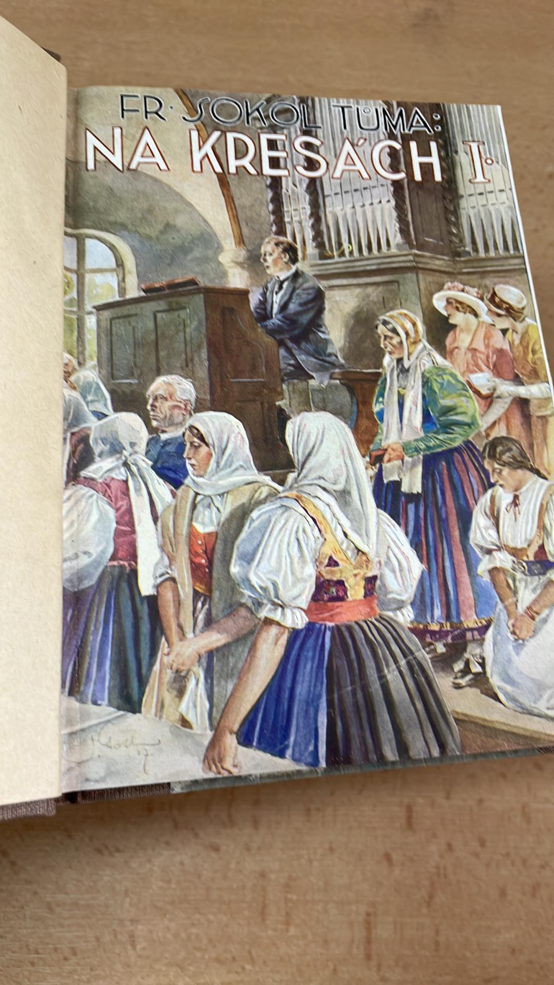 FR. SOKOL - TŮMA -  NA KRESÁCH