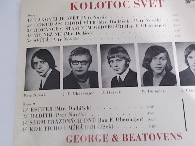 LP KOLOTOČ SVĚT - GEORGE & BEATOVENS