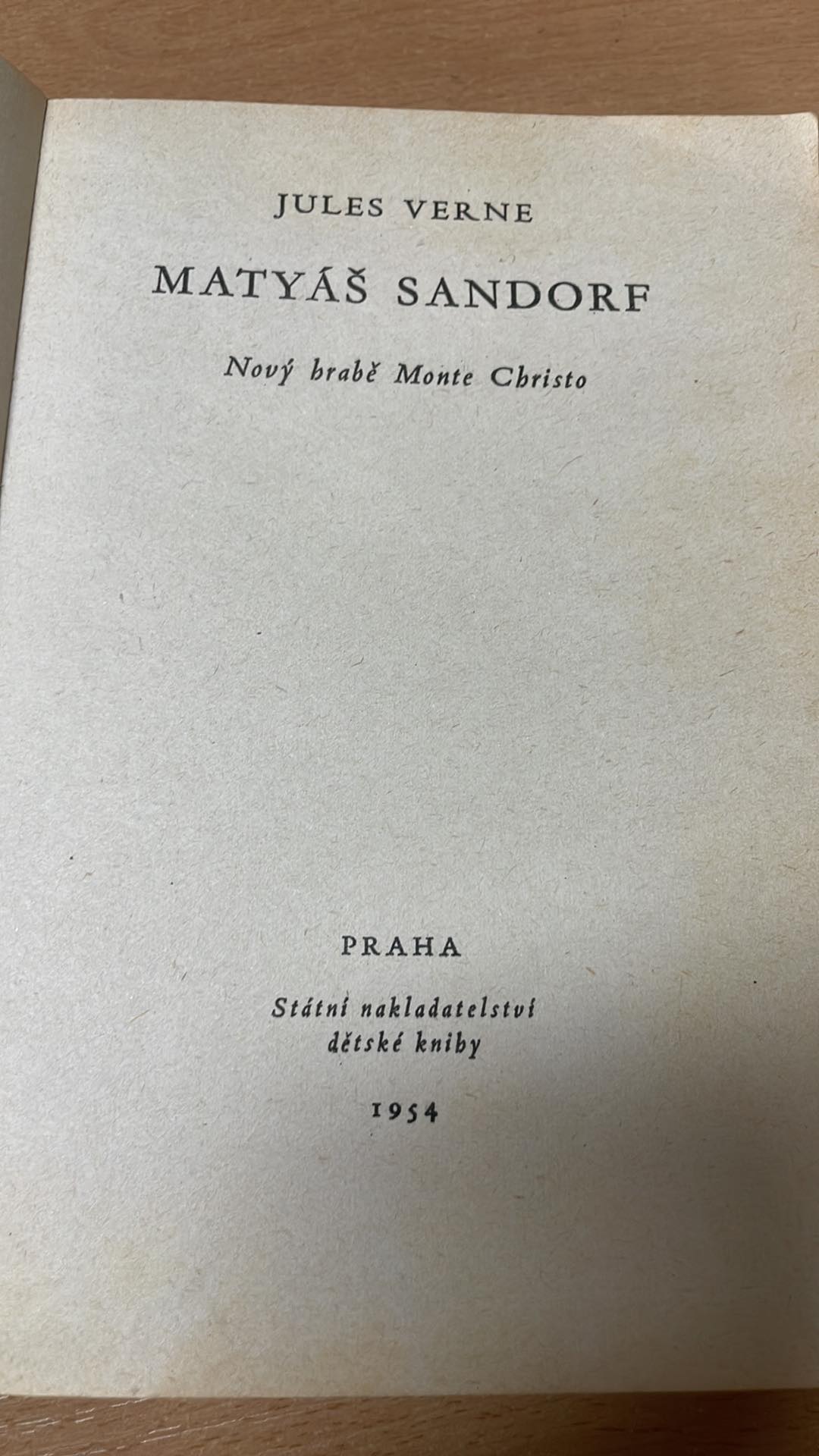 JULES VERNE - MATYÁŠ SANDORF 