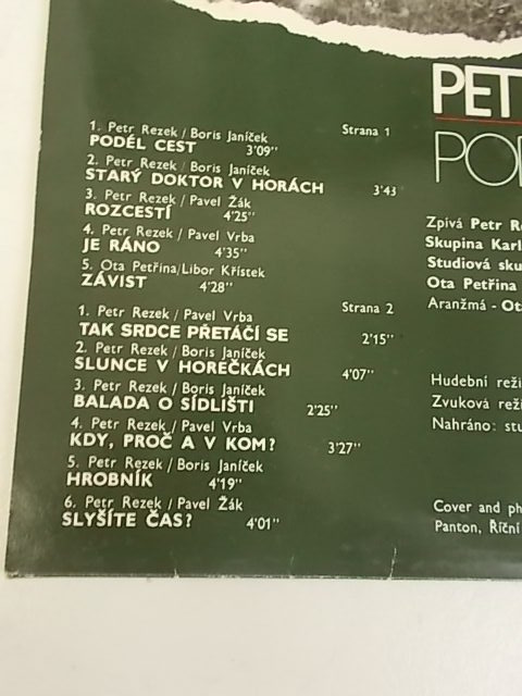 LP PETR REZEK - PODÉL CEST