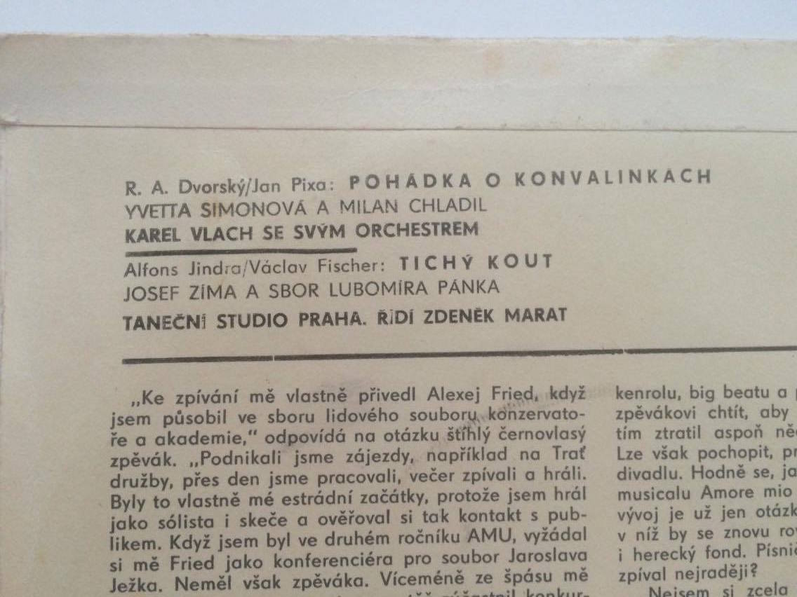 SP JOSEF ZÍMA - TICHÝ KOUT