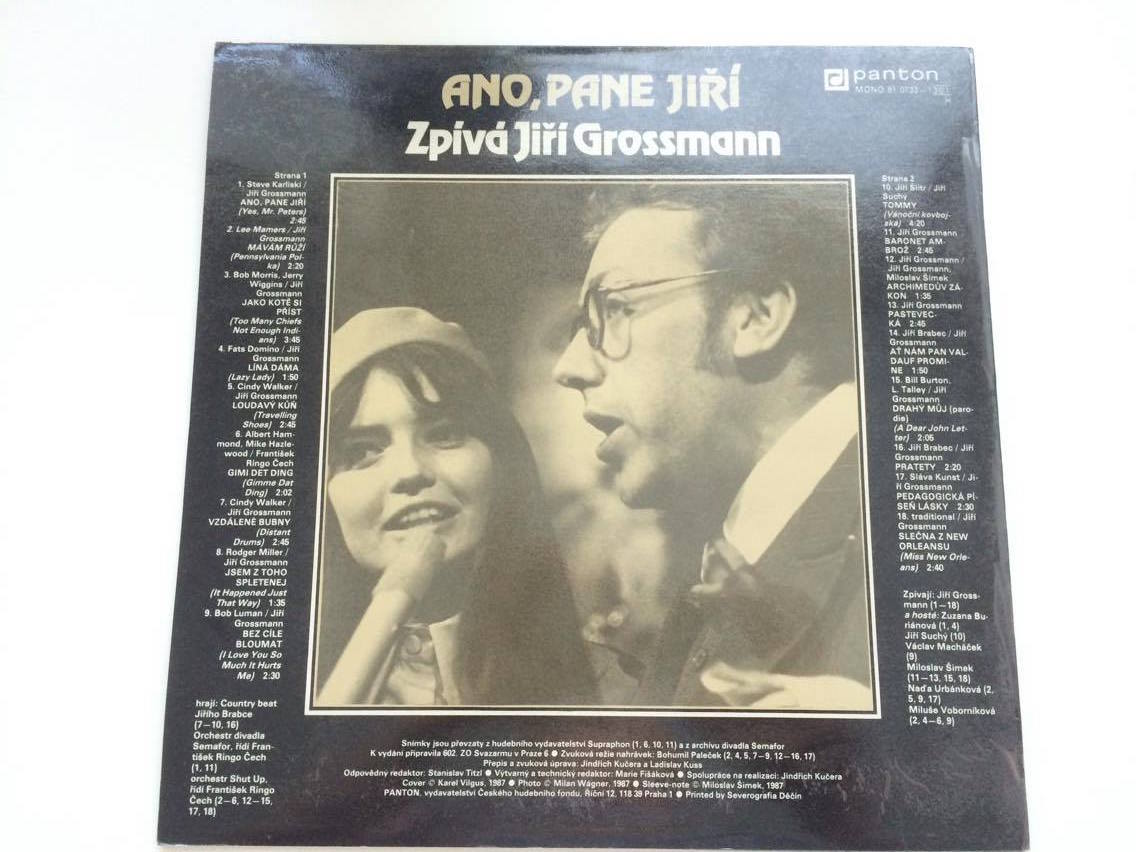 LP ANO, PANE JIŘÍ