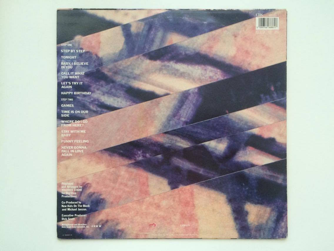 LP NEW KIDS ON THE BLOCK - STEP BY STEP