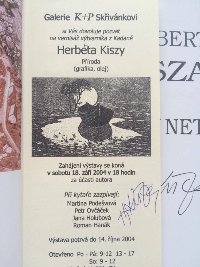 HERBERT KISZA - GALERIE U NETOPÝRA
