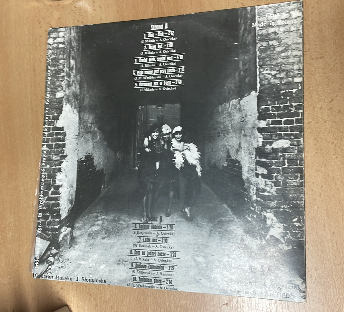 LP MARYLA RODOWICZ - SING-SING