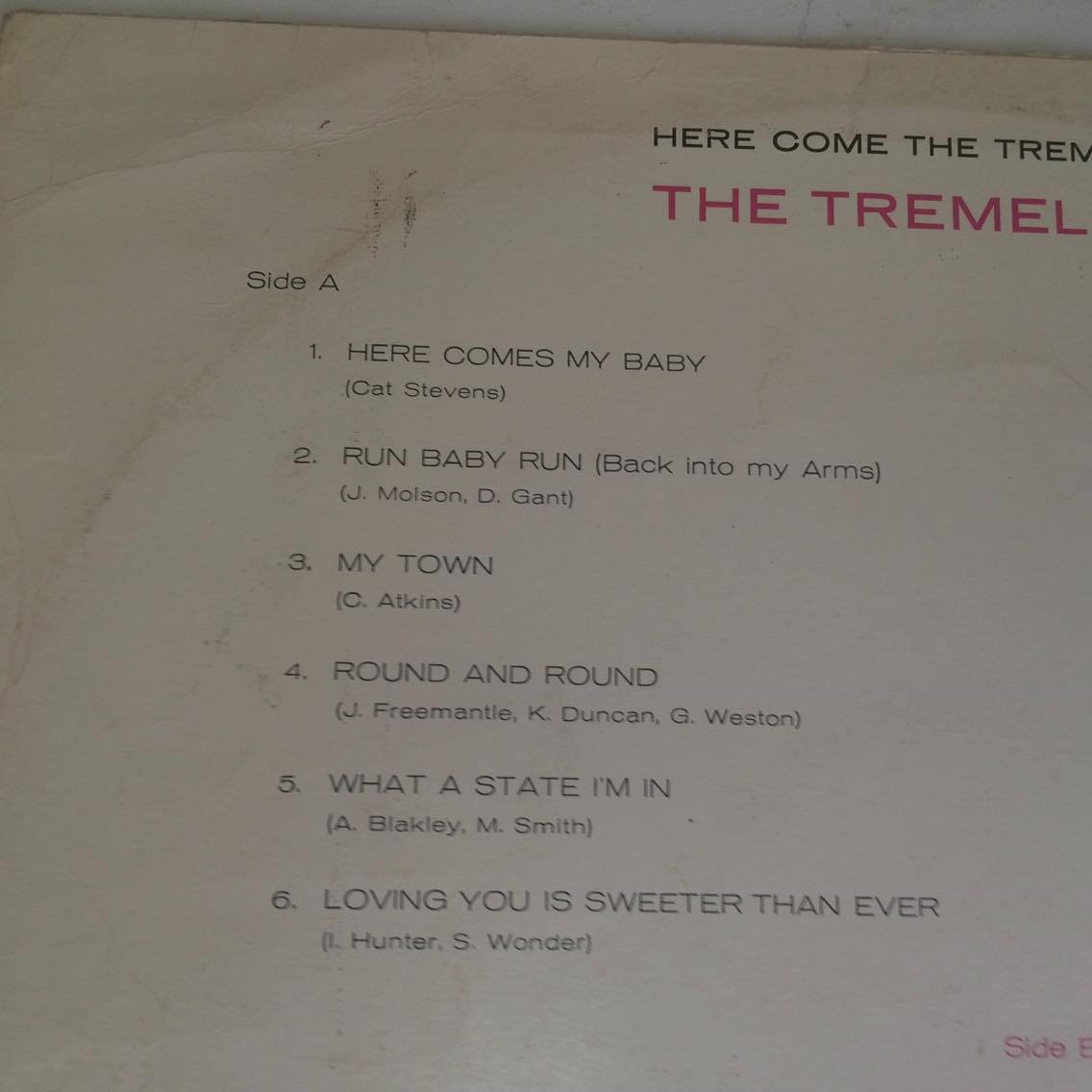 LP THE TREMELOES