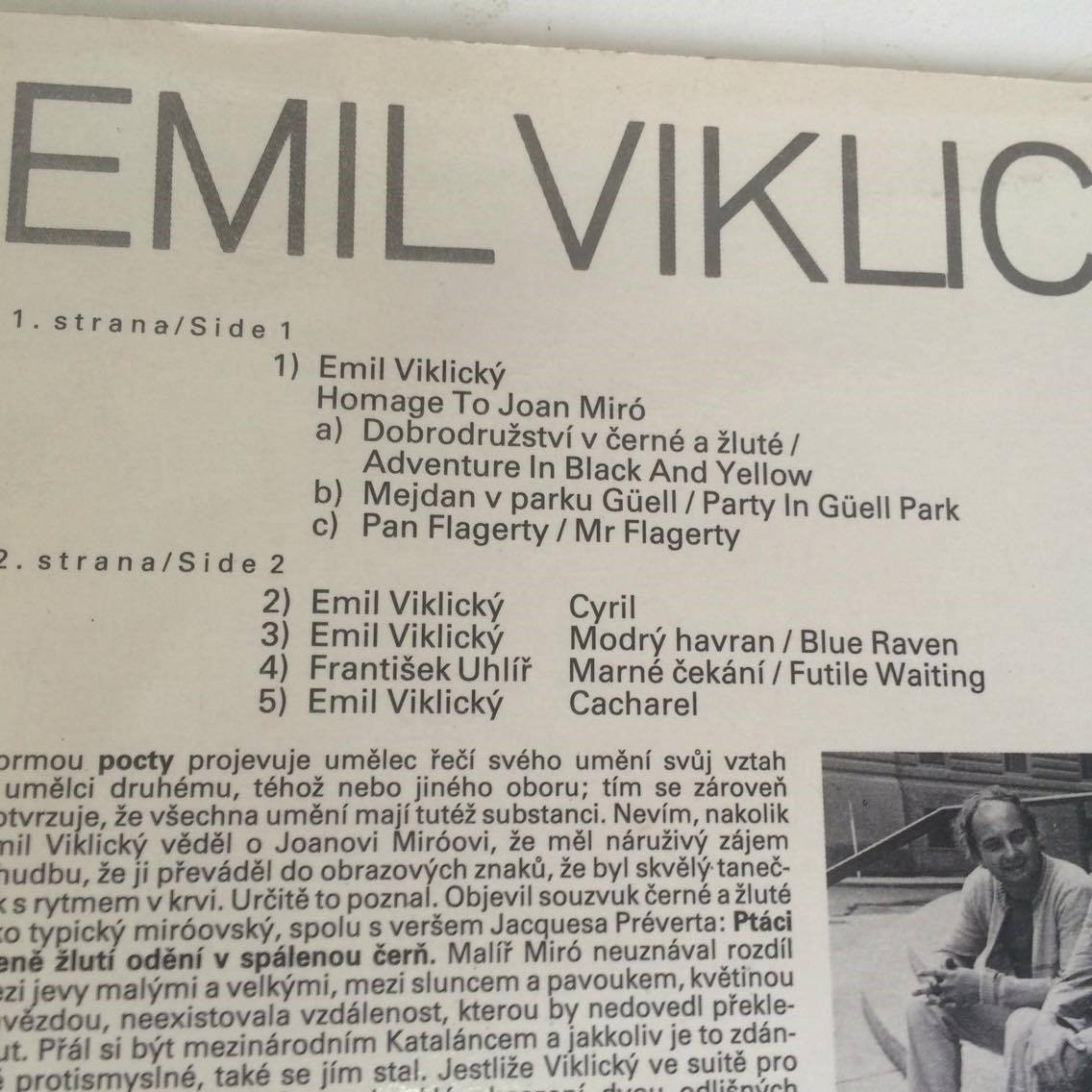 LP EMIL VIKLICKÝ QUARTET