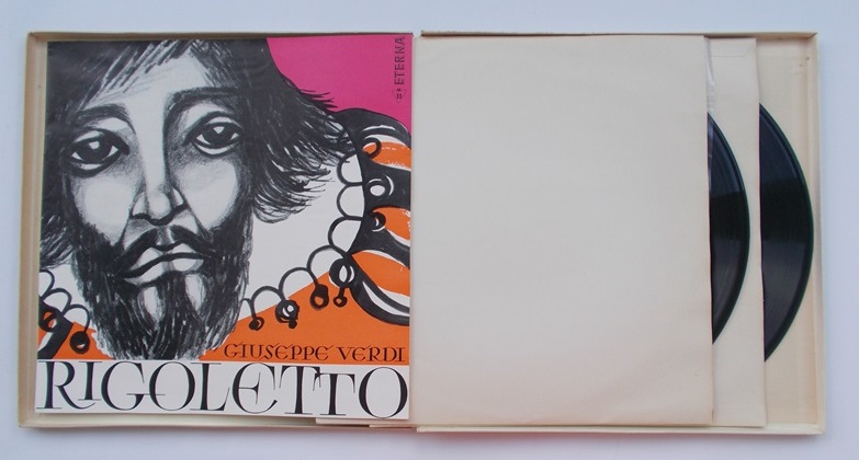 2 LP BOX GIUSEPPE VERDI - RIGOLETTO
