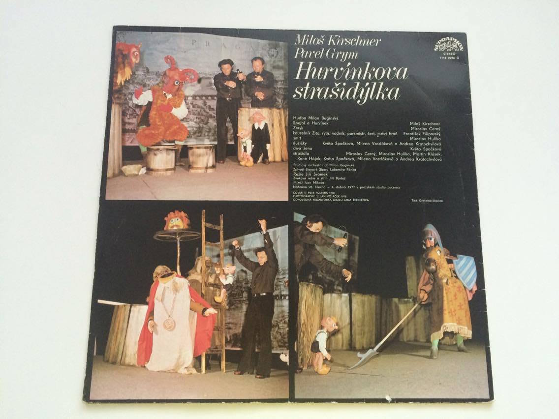 LP POHÁDKA : HURVÍNKOVA STRAŠIDÝLKA