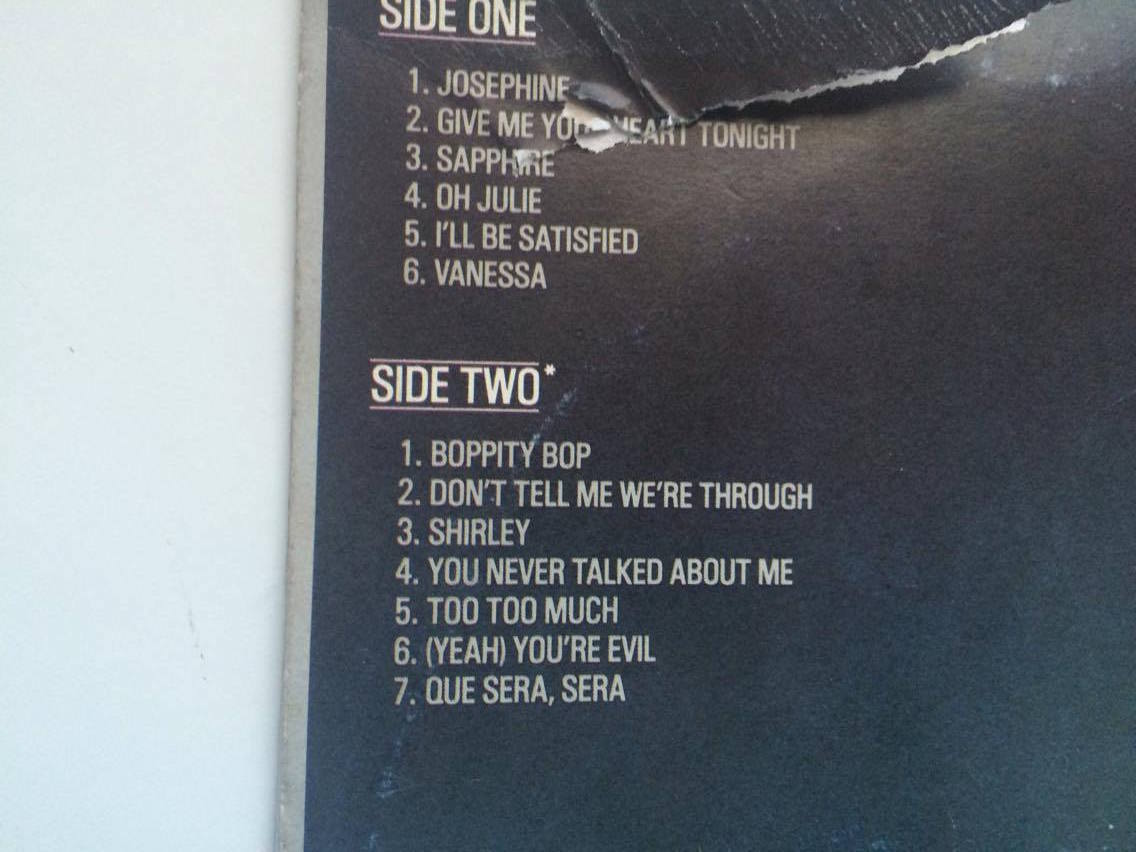 LP - Shakin Stevens : Give Me Your Heart Tonight