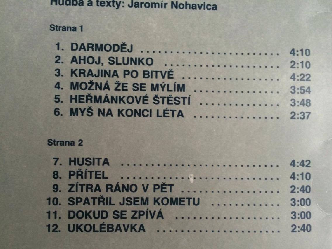 LP JAROMÍR NOHAVICA : DARMODĚJ