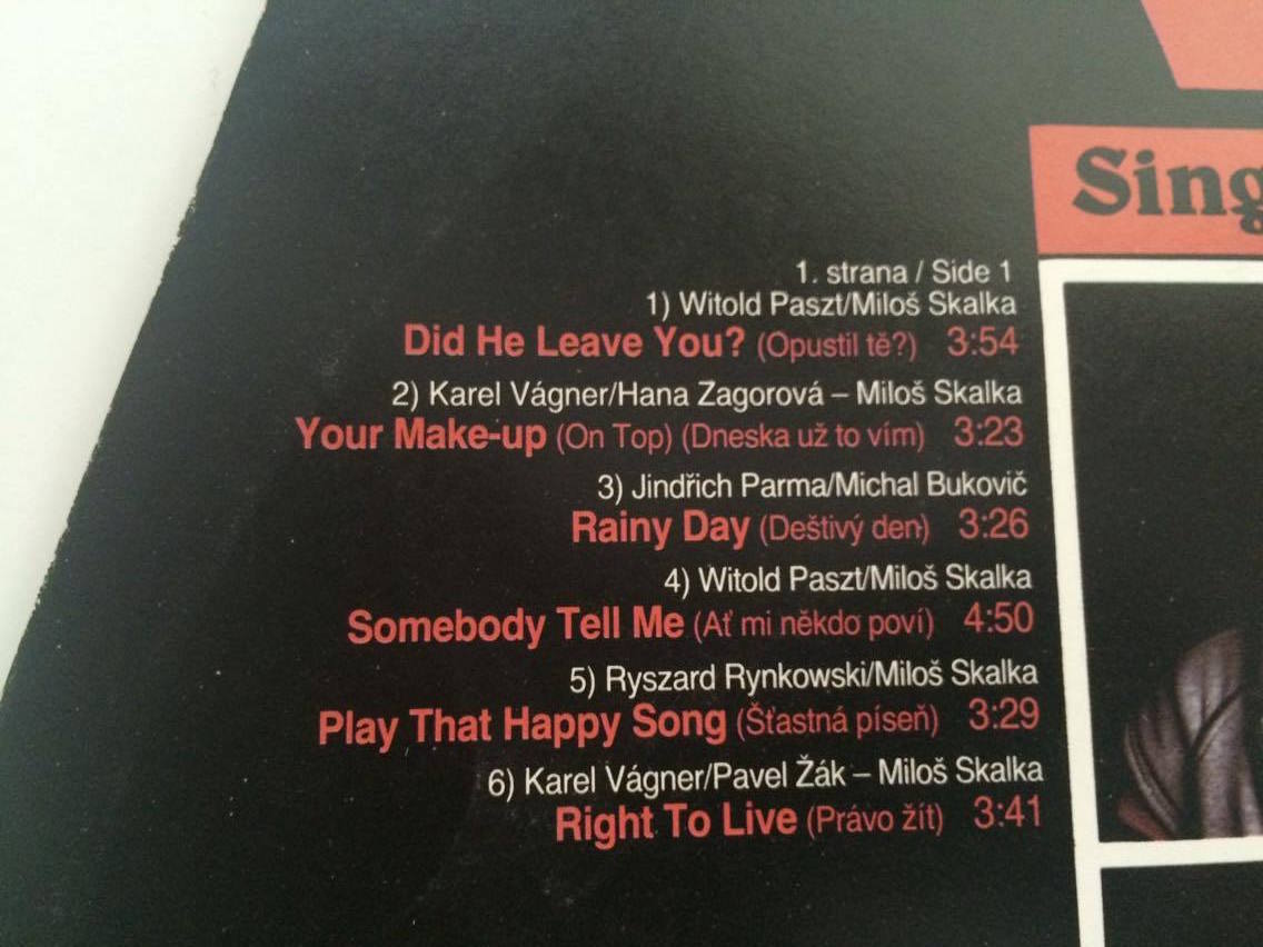 LP deska : VOX SINGING THAT HAPPY SONG