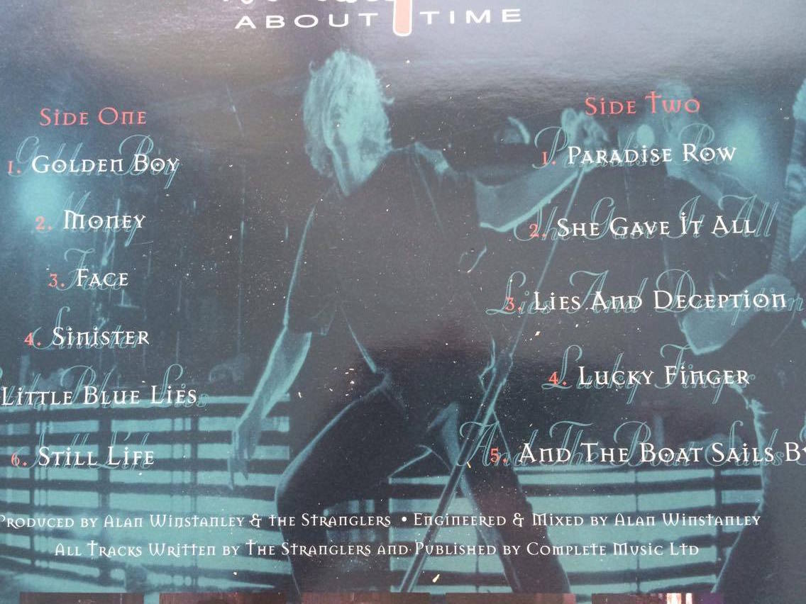 LP THE STRANGLERS : ABOUT TIME