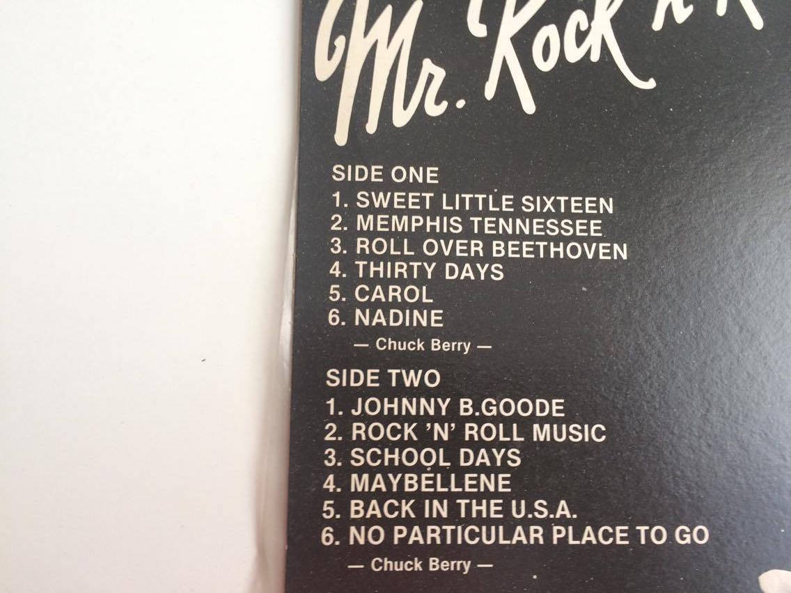 LP Chuck Berry, Mr. Rock´n´Roll