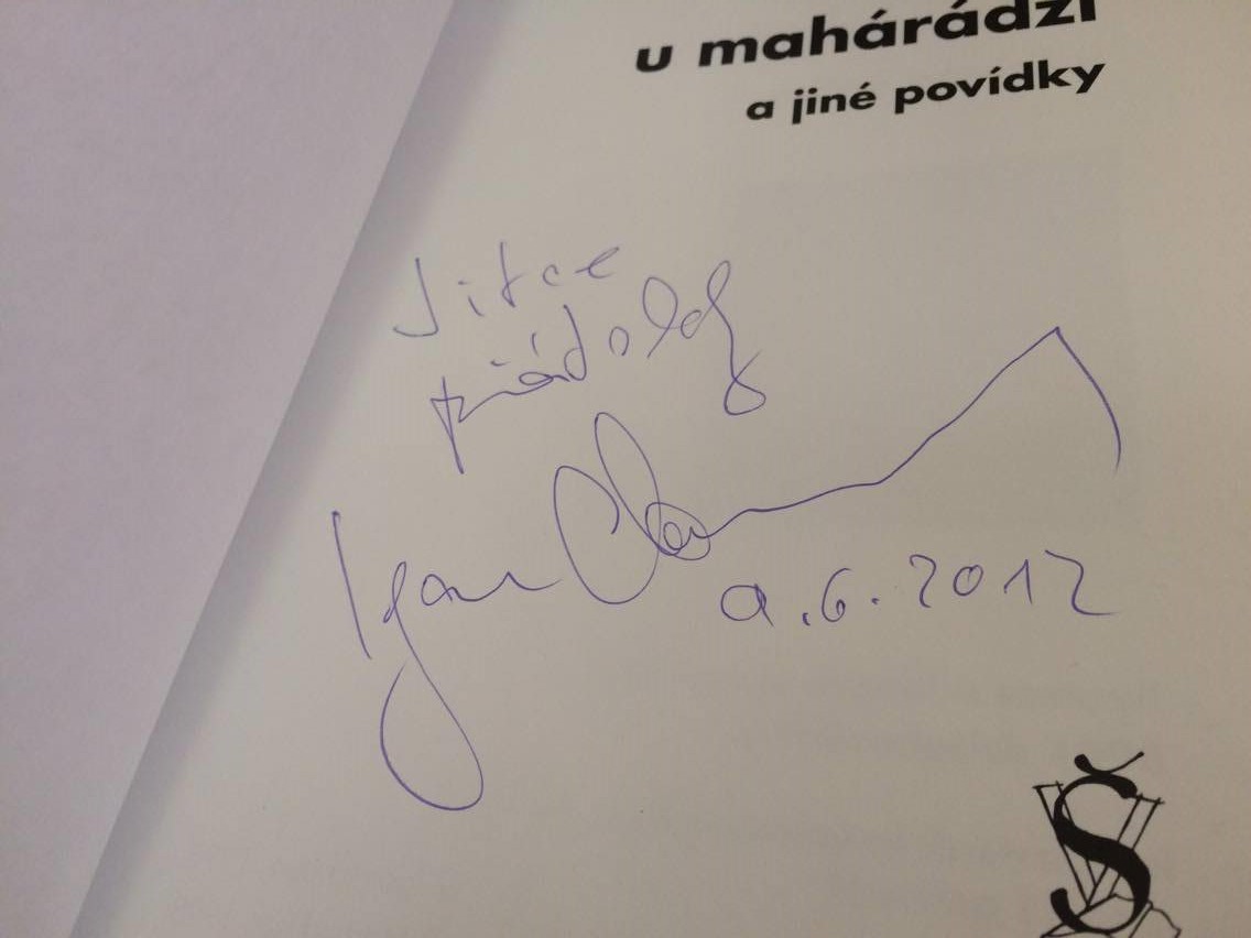 IGOR CHAUN : VEČEŘE U MAHÁRÁDŽI + autogram