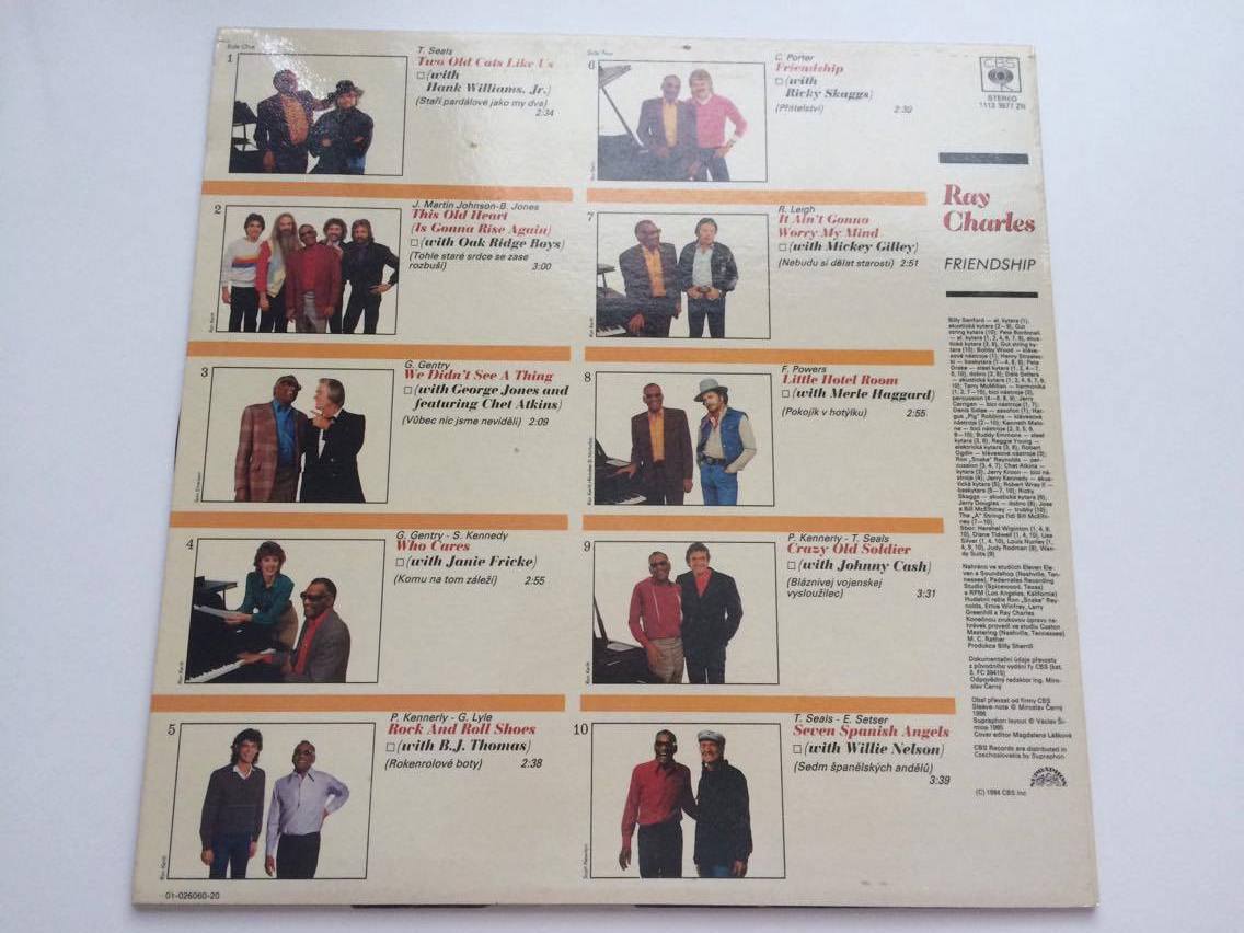 LP RAY CHARLES FRIENDSHIP