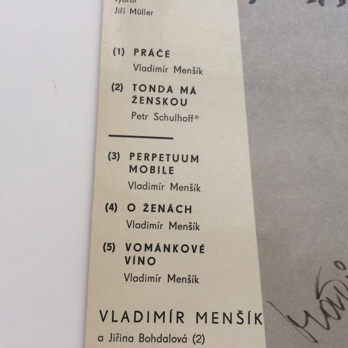 LP VEČER S VLADIMÍREM MENŠÍKEM 1