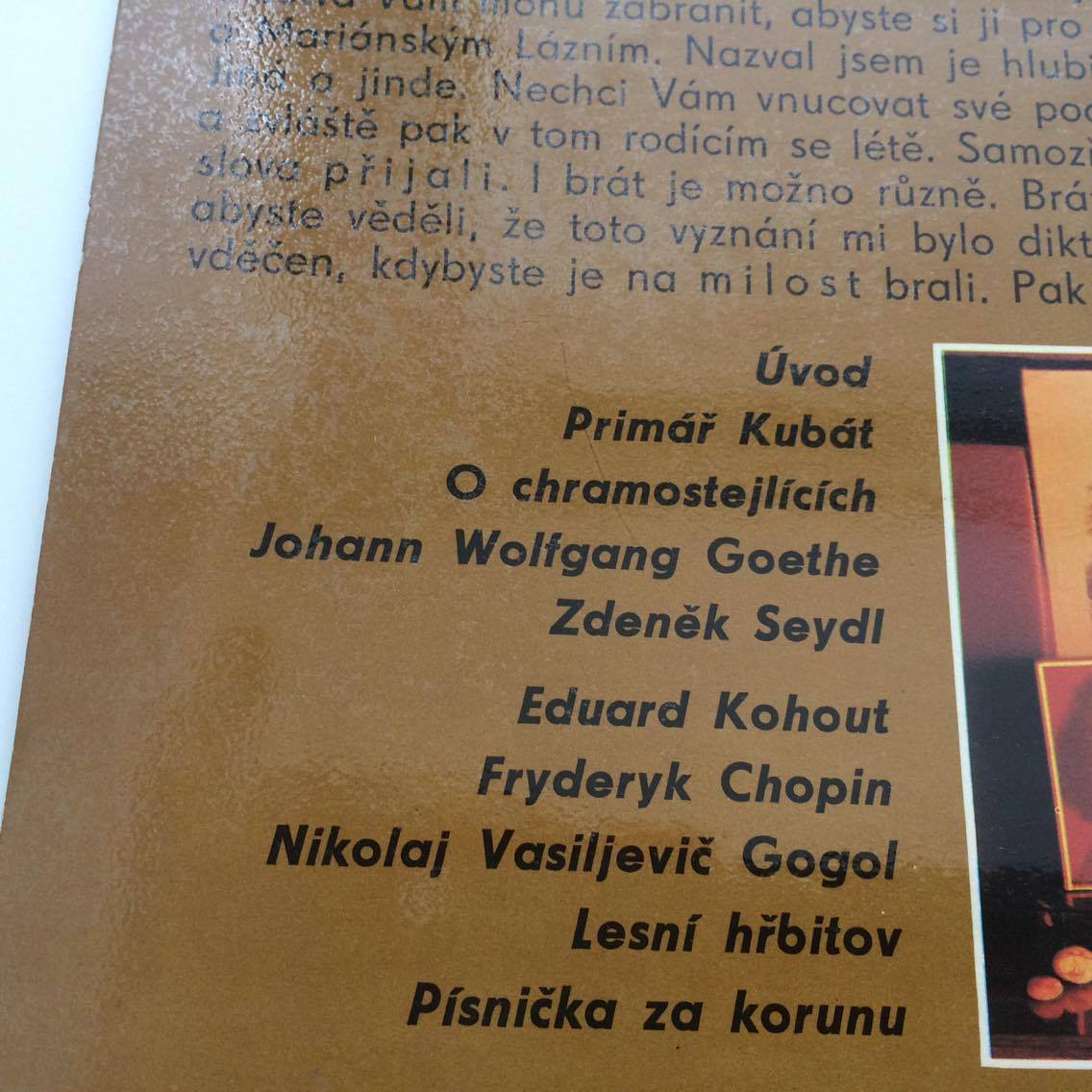 LP MIROSLAV HORNÍČEK : VYZNÁNÍ