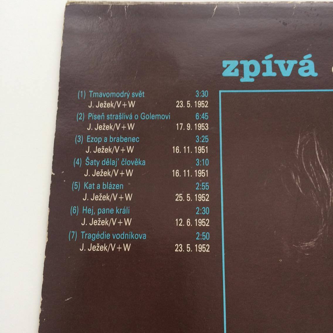 LP ZPÍVÁ JAN WERICH 2