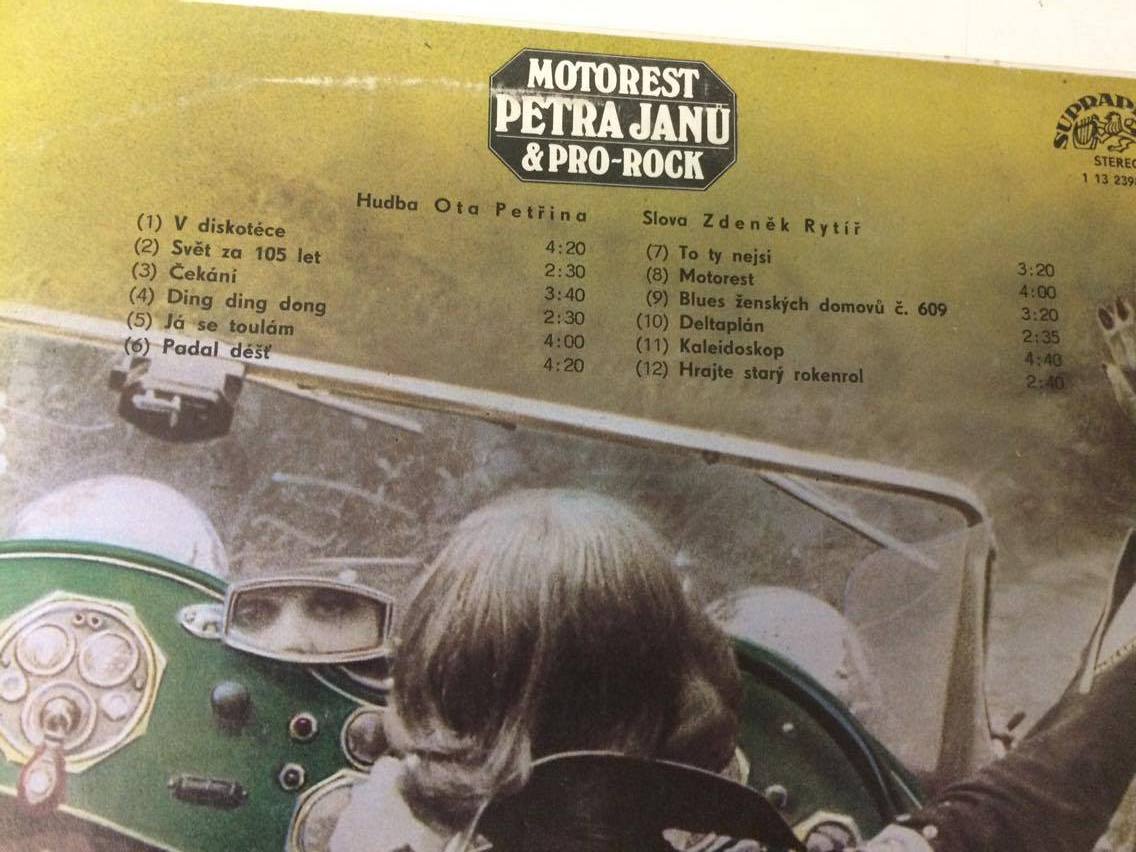 LP PETRA JANŮ MOTOREST