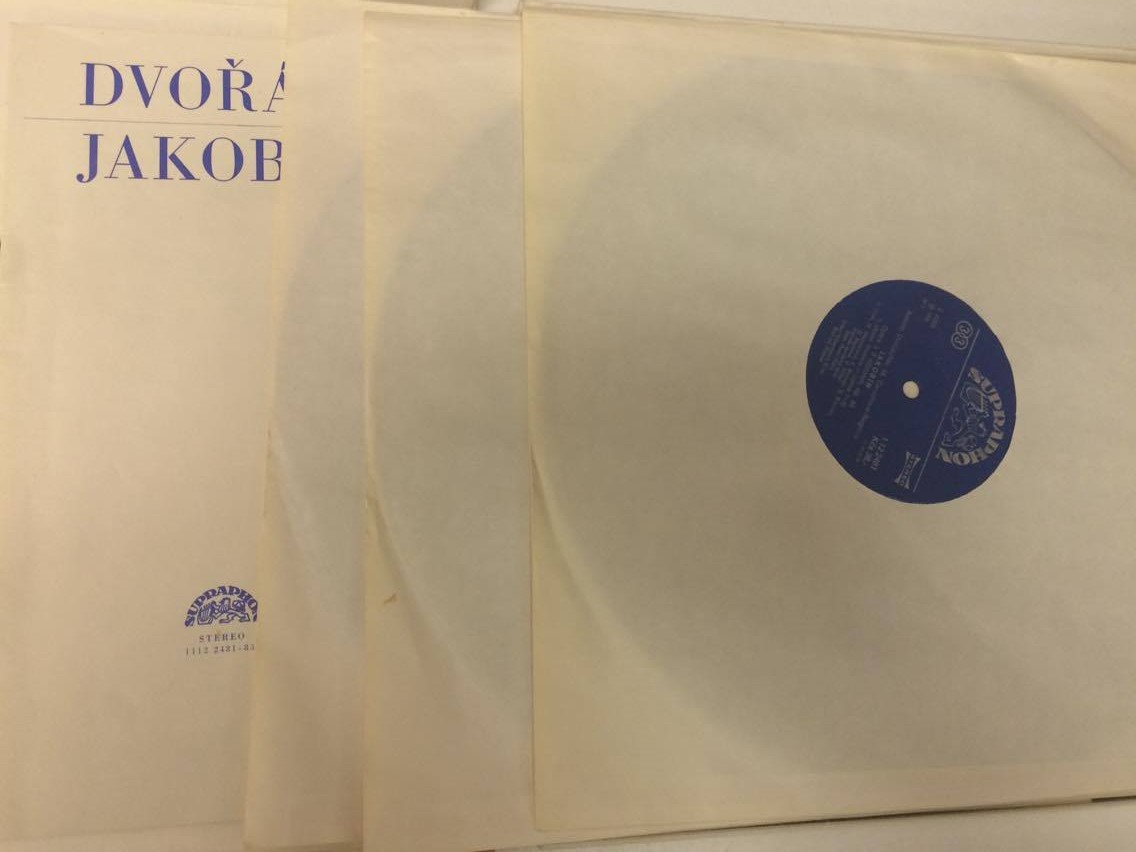 3 LP ANTONÍN DVOŘÁK : JAKOBÍN