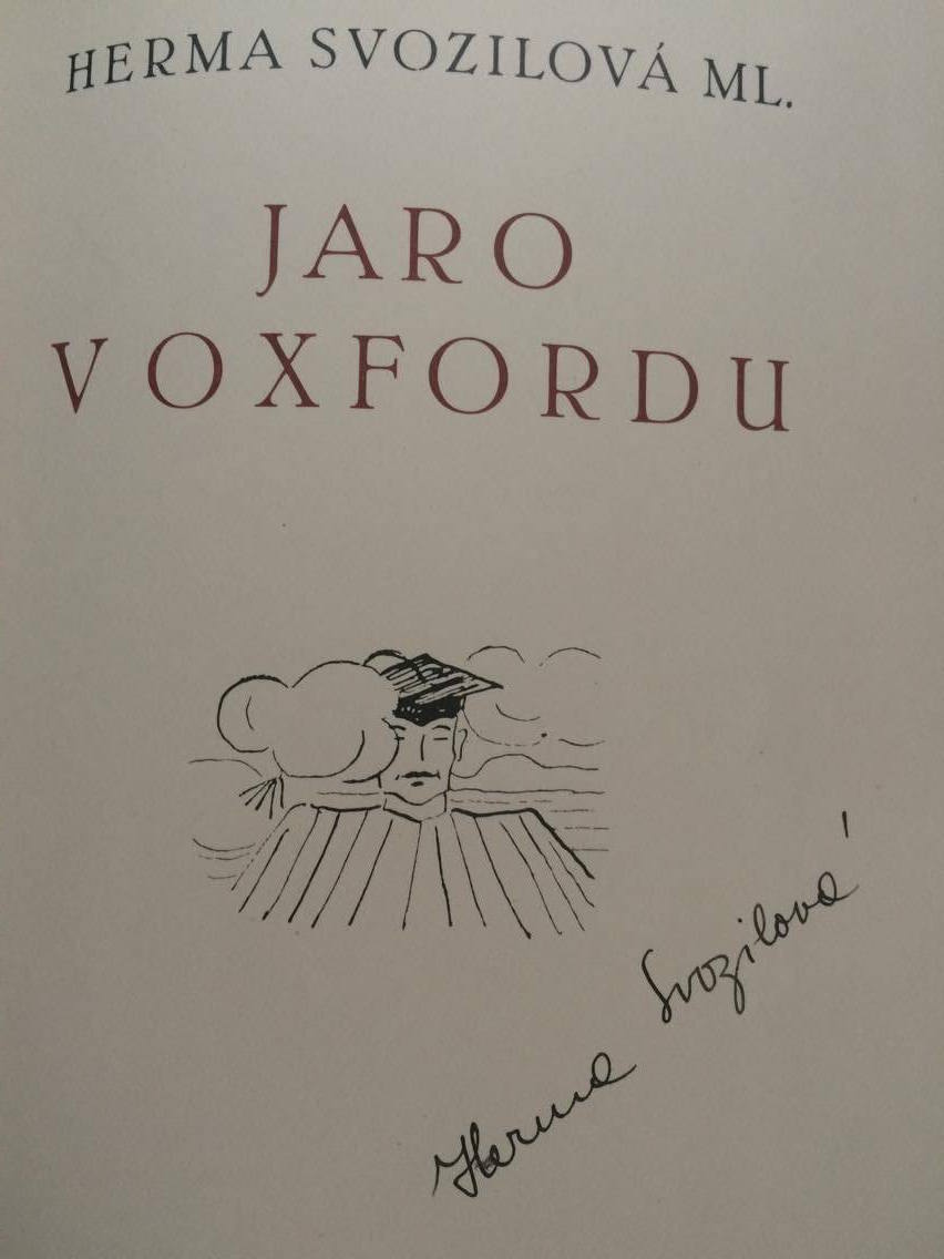 HERMA SVOZILOVÁ (MLADŠÍ) : OXFORD Z JARA