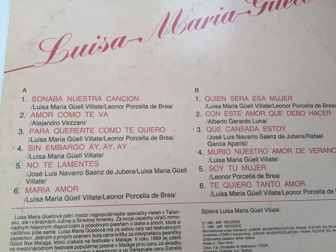 LP LUISA MARIA GÜELL