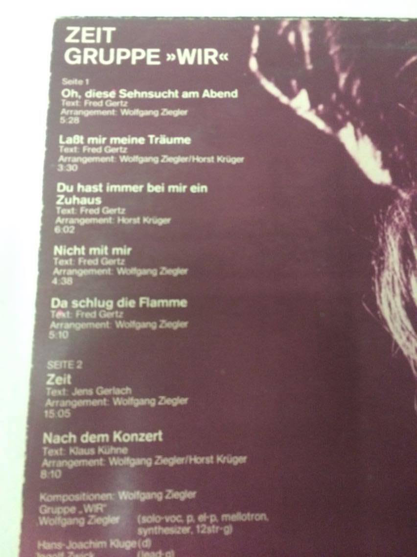 LP ZEIT GRUPPE WIR