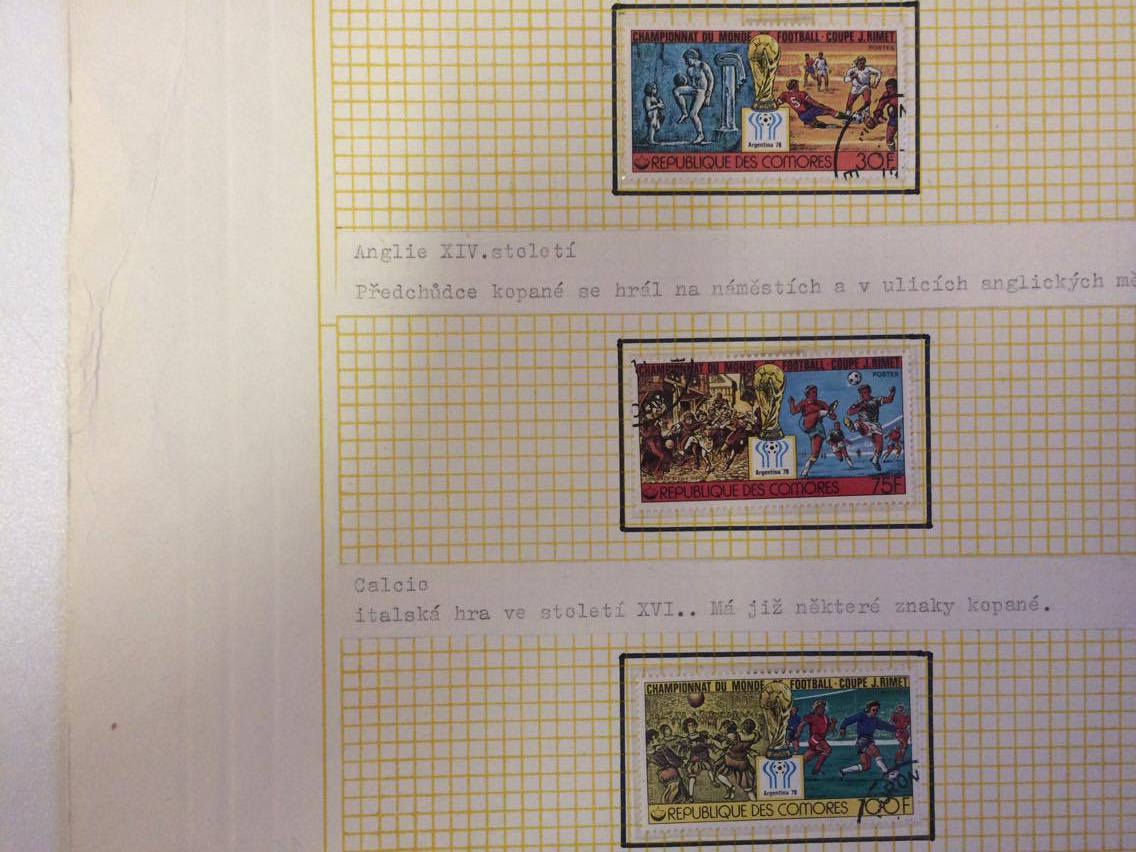 VÝVOJ KOPANÉ : ZNÁMKOVÝ ARCH