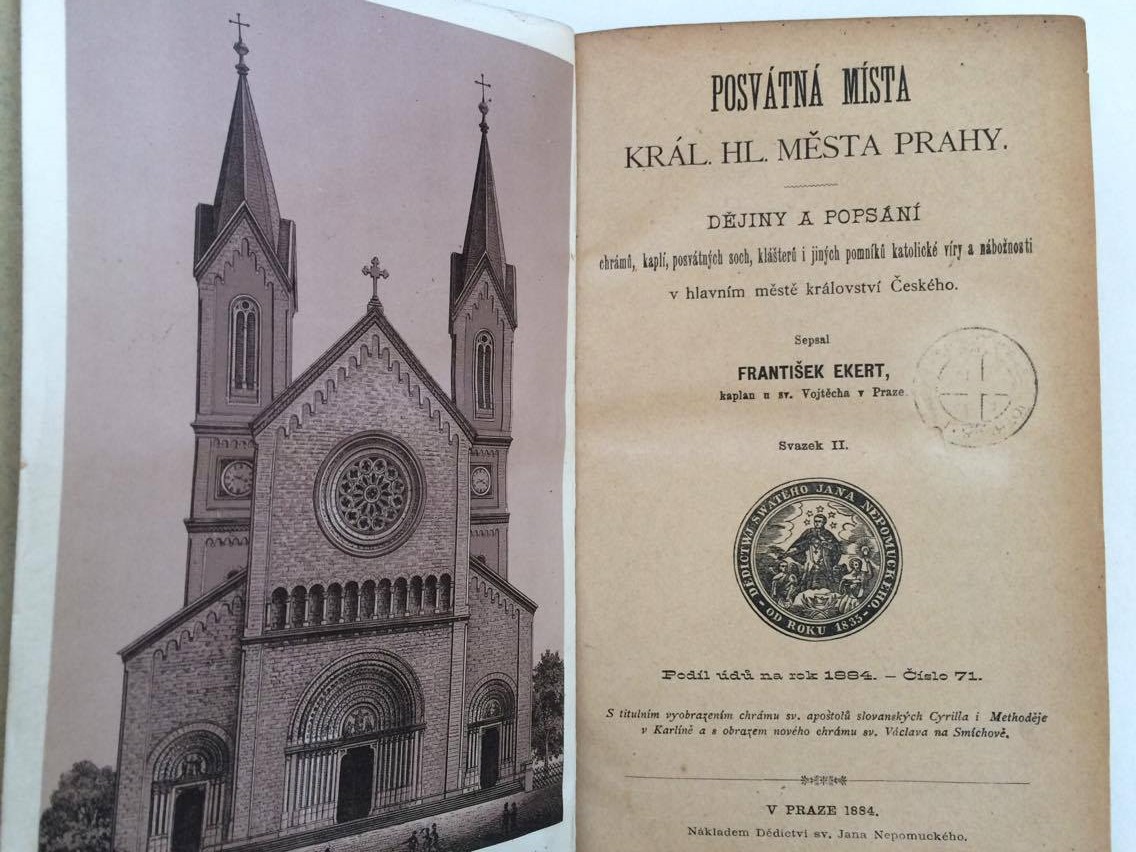 FRANTIŠEK EKERT : POSVÁTNÁ MÍSTA KRÁL. HL. MĚSTA PRAHY II.