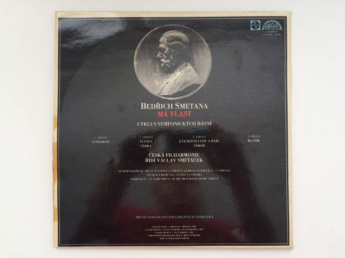 2 LP BEDŘICH SMETANA : MÁ VLAST