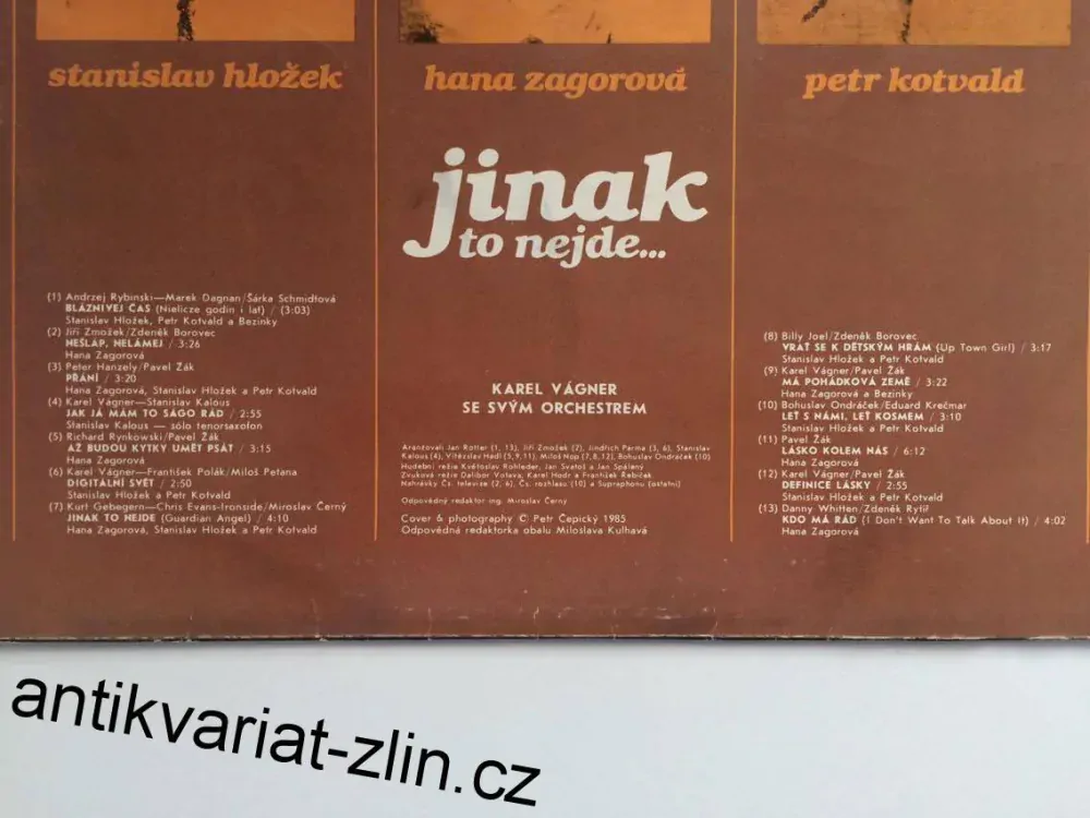 LP H. ZAGOROVÁ, S. HLOŽEK, P. KOTVALD : JINAK TO NEJDE...