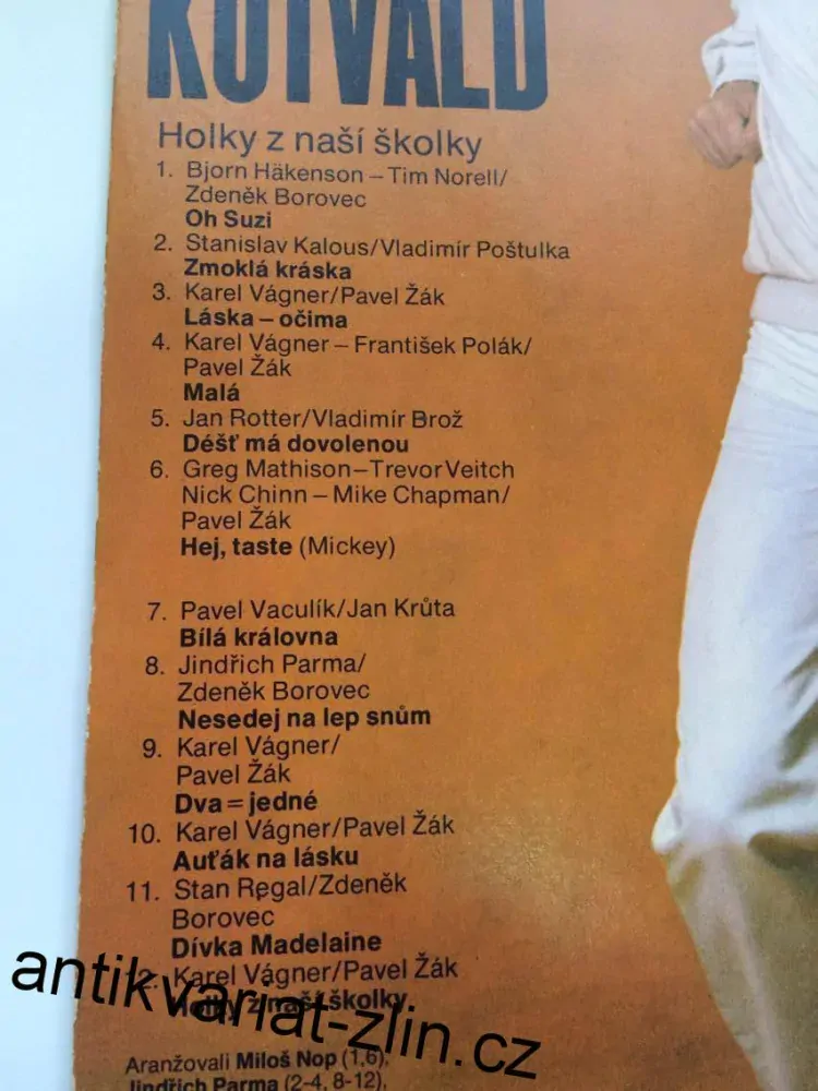 LP S. HLOŽEK, P. KOTVALD : HOLKY Z NAŠÍ ŠKOLKY